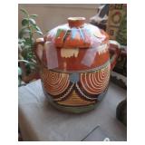 Vintage Tlaquepaque Redware Bean pot