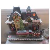 Hometown battery op Christmas Train Station