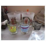 4 Hazel Atlas Charles Dickens old fashioned glass