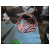 Mata Ortiz mini pot, signed