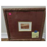 Kathleen Cantin (US, b. 1951) Highlands, etching