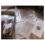 Hawaii + other quilt patterns, new quilt fabric sq