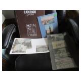 4 Campari posters, Cuba, France and Georgia