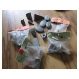 Variety of Silver Surf fishing sinkers (some seald
