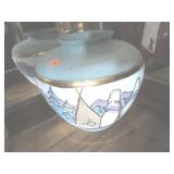 Vera Russell Original signed large vase women