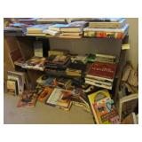 2 tier bookshelf approx 42" x 11" x 29"