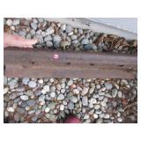 Vintage JPCORR railroad rail piece about 28"
