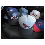 Pro Sport Team ball caps: Cubs, 49ers, Bulls,