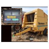 Vermeer 605K Round Baler w/Monitor, last used 2024