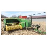 John Deere 336 Kick Baler, last used 2024