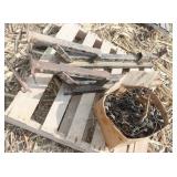 Combine Head Moving Brackets & Rake Teeth