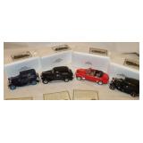 4 Chevy 1:32 Scale Die Cast Cars: