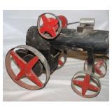 Vintage Wooden Handmade Case Tractor;