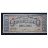 1915 Mexico 10 pesos note