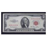 1953 $2.00 red seal note