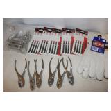 6 Pliers, 12 Carabiners, 5 New Skill Jigsaw Blades