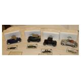 4 Chevy 1:32 Scale Die Cast Cars: