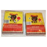 2 New Black Cat Fire Crackers