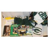 Green Bay Packers Books, Towels and Bag:
