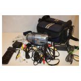 Digital 8 Video Camera Recorder; TRV340, Powers