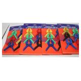 4) New 6 pc. 3" Spring Clamps