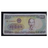 1988 VIETNAM 1000 banknote