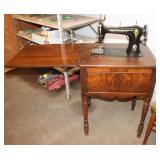 Free-Westinghouse Sewing machine w/Cabinet,