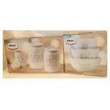 New Parini 3 pc. Ceramic Mixing Bowl Set &