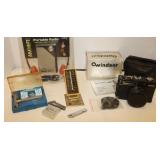 Vintage Gillette Razor, Portable Radio &