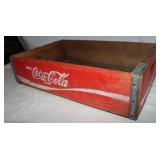 Wooden Coca-Cola Crate, 18"x12"x5"