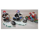 3 Christmas Figures: