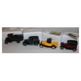 4 Chevy 1/32 Scale Die Cast Cars:
