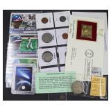 Meteorite, Baseball Cards, Stamp & Foreign Coins