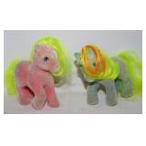 2 Vintage So Soft My Little Ponies: