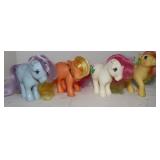4 Vintage My Little Ponies: