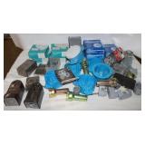 Plastic Ceiling Fan Boxes & Porcelain Lamp