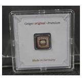 1 gram GEIGER SILVER BAR IN ASSAY