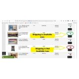 SHIPPING AVAILABILITY, FEES & PAYMENT