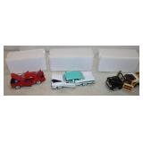 3 Ford 1:32 Scale Die Cast Cars: