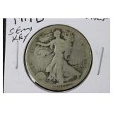 1917d standing liberty half reverse semi key date