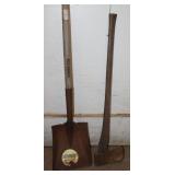 Square Shovel & Axe