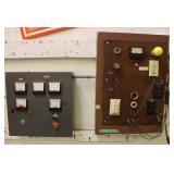 2 Vintage Electrical Control Boxes, Nonworking: