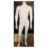 Male Full Body Mannequin w/ Extra Arm