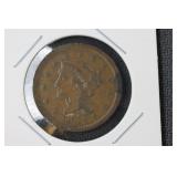1852 large cent