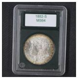 1882-S MS64 Morgan Silver Dollar