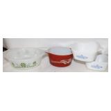 Corning ware, Pyrex & Glasbake Bakeware: