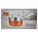 Parini 2 Qt. Stainless Steel Sauce Pan w/