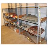 3 Sections of Shelving 145"x24x60, NO CONTENTS