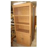 5 Tier Book Shelf w/ Bottom Doors;