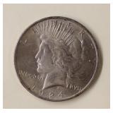 1924 Peace Silver Dollar